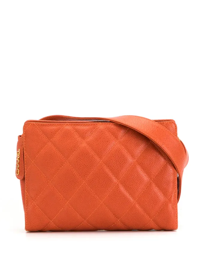 CHANEL Pre-Owned CHANEL Pre-Owned 1997 ダイヤモンドキルティング ベルトバッグの商品画像