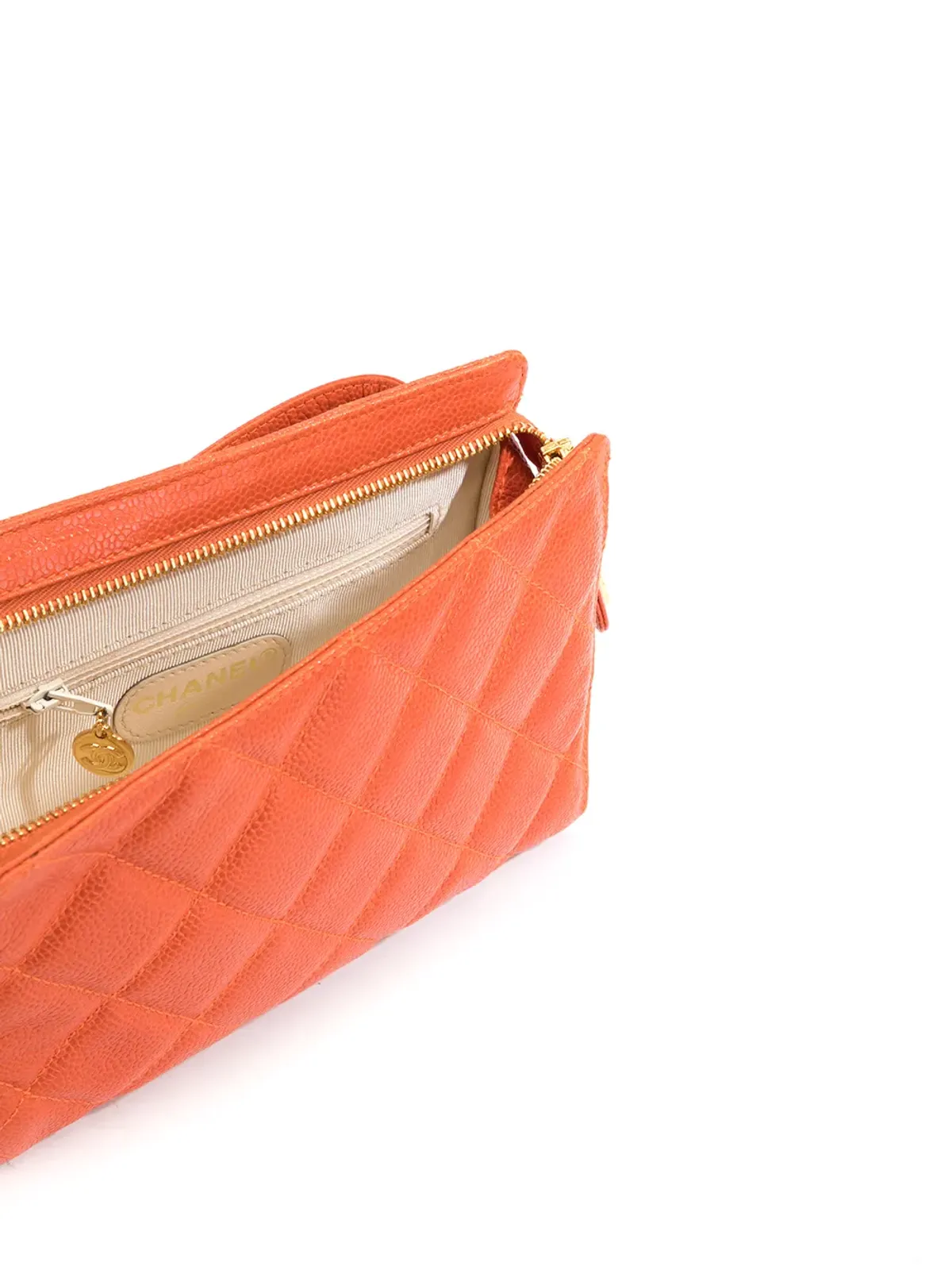 CHANEL Pre-Owned 1997 ダイヤモンドキルティング ベルトバッグ - 画像5