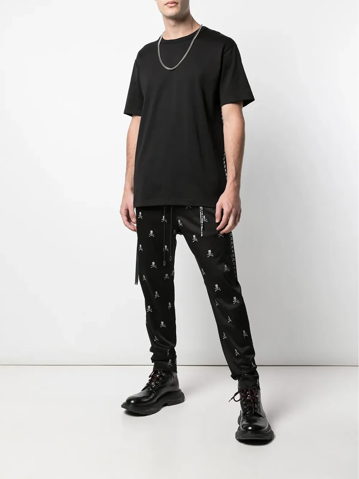 Mastermind World クルーネック ロゴプリントTシャツ - 画像2