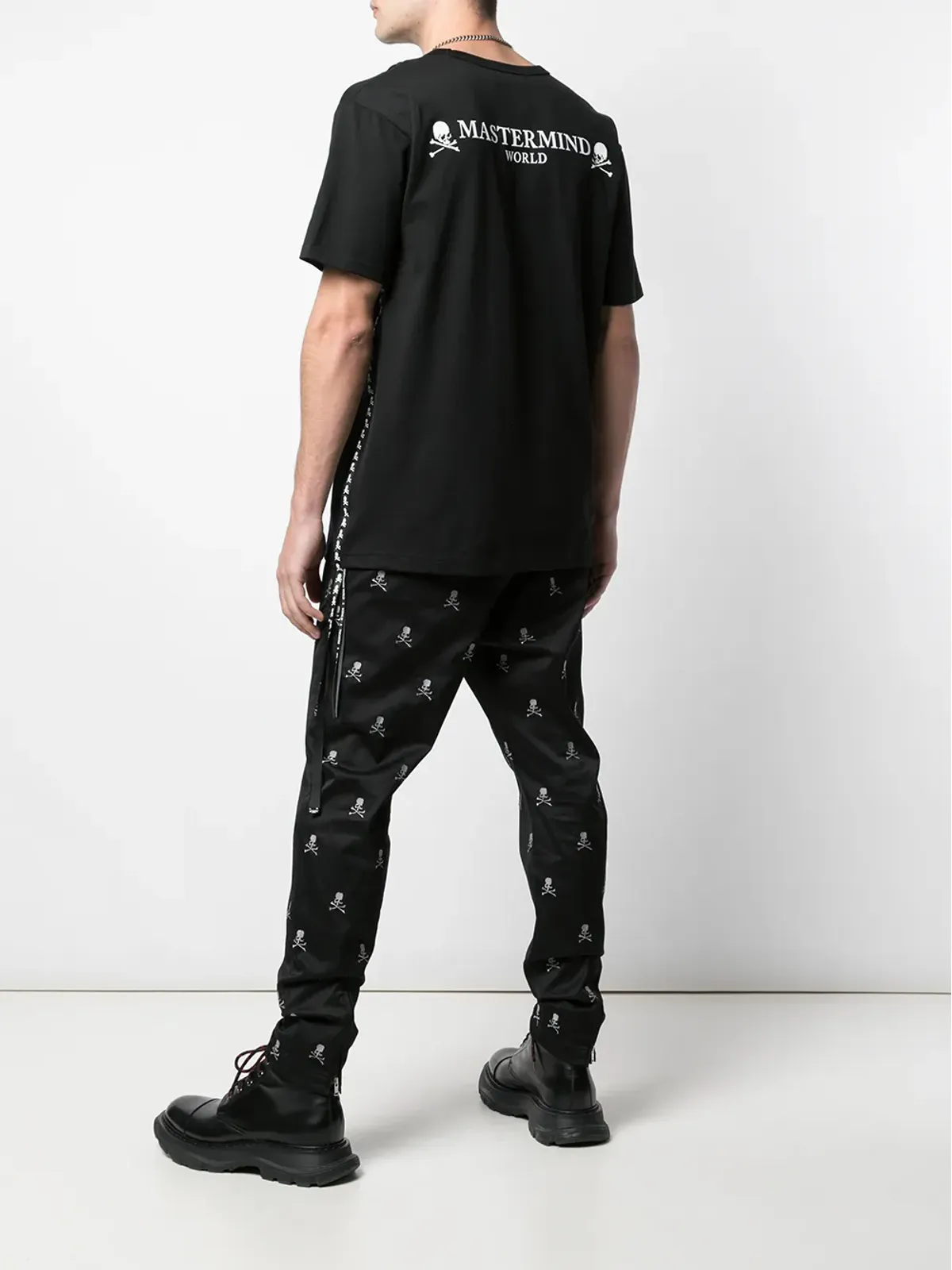 Mastermind World クルーネック ロゴプリントTシャツ - 画像4
