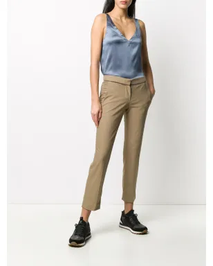 Brunello Cucinelli メタリック ノースリーブ ブラウス - サムネイル2