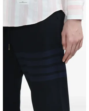 Thom Browne 4-Bar ループバック トラックパンツ - サムネイル5