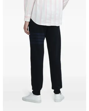 Thom Browne 4-Bar ループバック トラックパンツ - サムネイル4