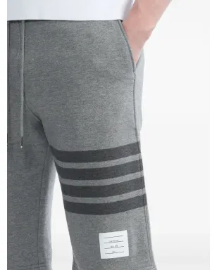 Thom Browne コットンストライプ トラックショーツ - グレー - サムネイル5
