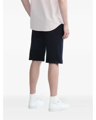 Thom Browne 4-Bar ループバック トラックショーツ ブルー - サムネイル4
