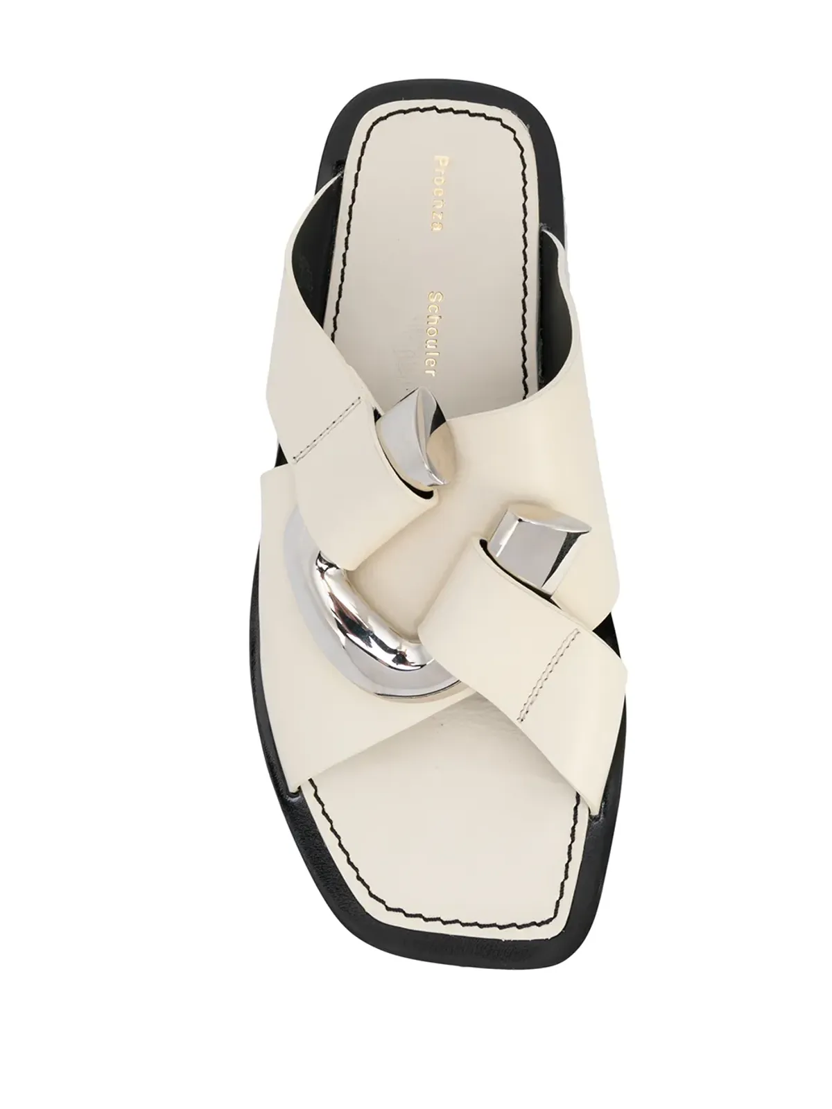 Proenza Schouler スクエアトゥサンダル - 画像4