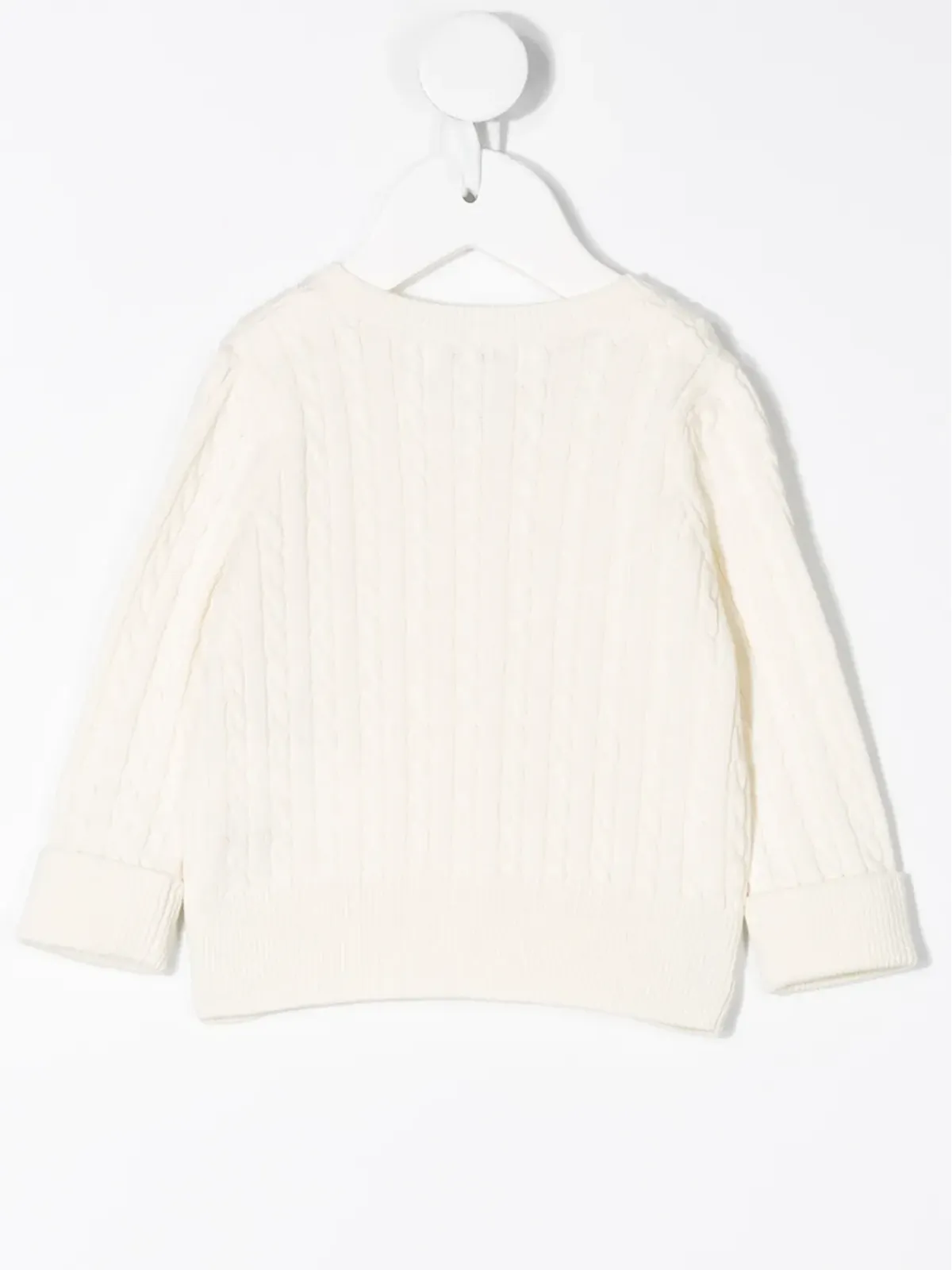 POLO RALPH LAUREN KIDS ケーブルニット ボタン留めカーディガン - 画像2