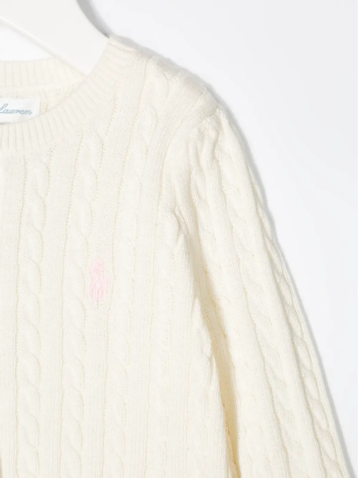 POLO RALPH LAUREN KIDS ケーブルニット ボタン留めカーディガン - 画像3