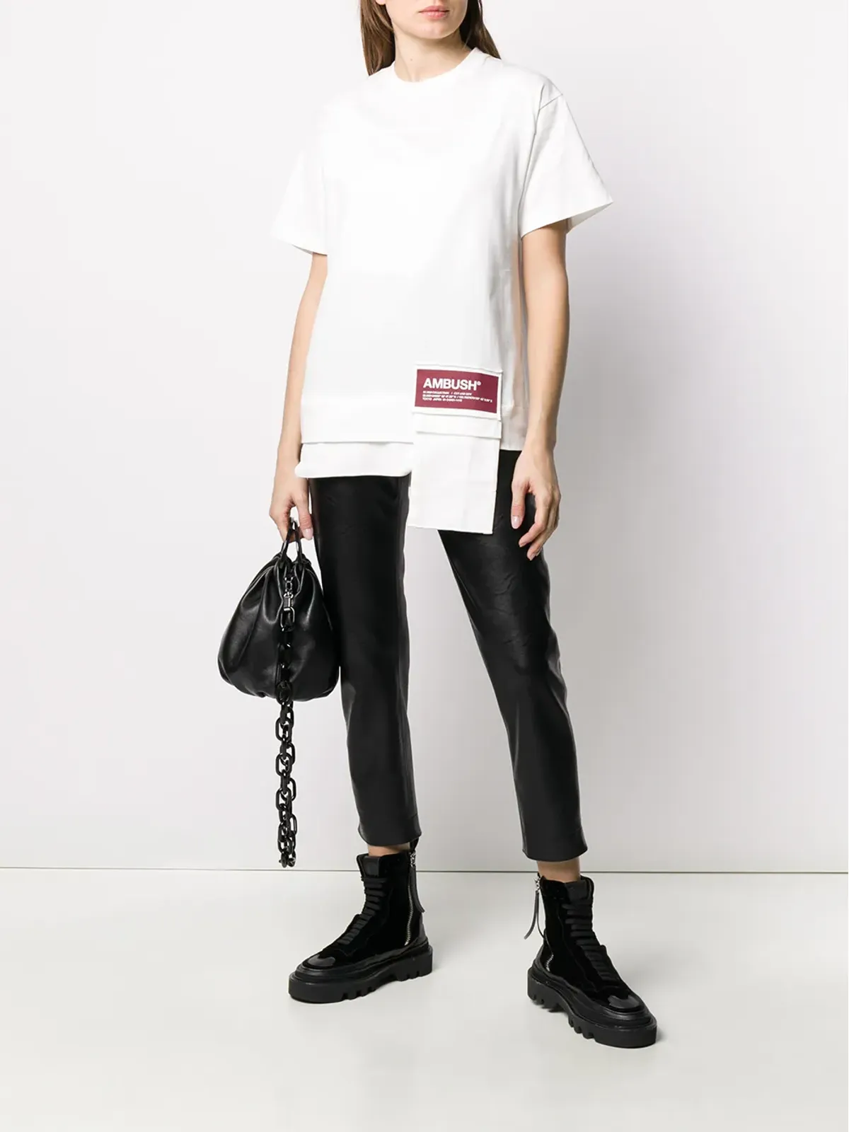 AMBUSH ロゴパッチTシャツ - 画像3