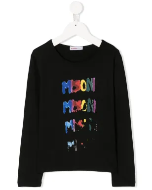 Missoni Kids フェードアウトロゴプリントTシャツ - サムネイル1