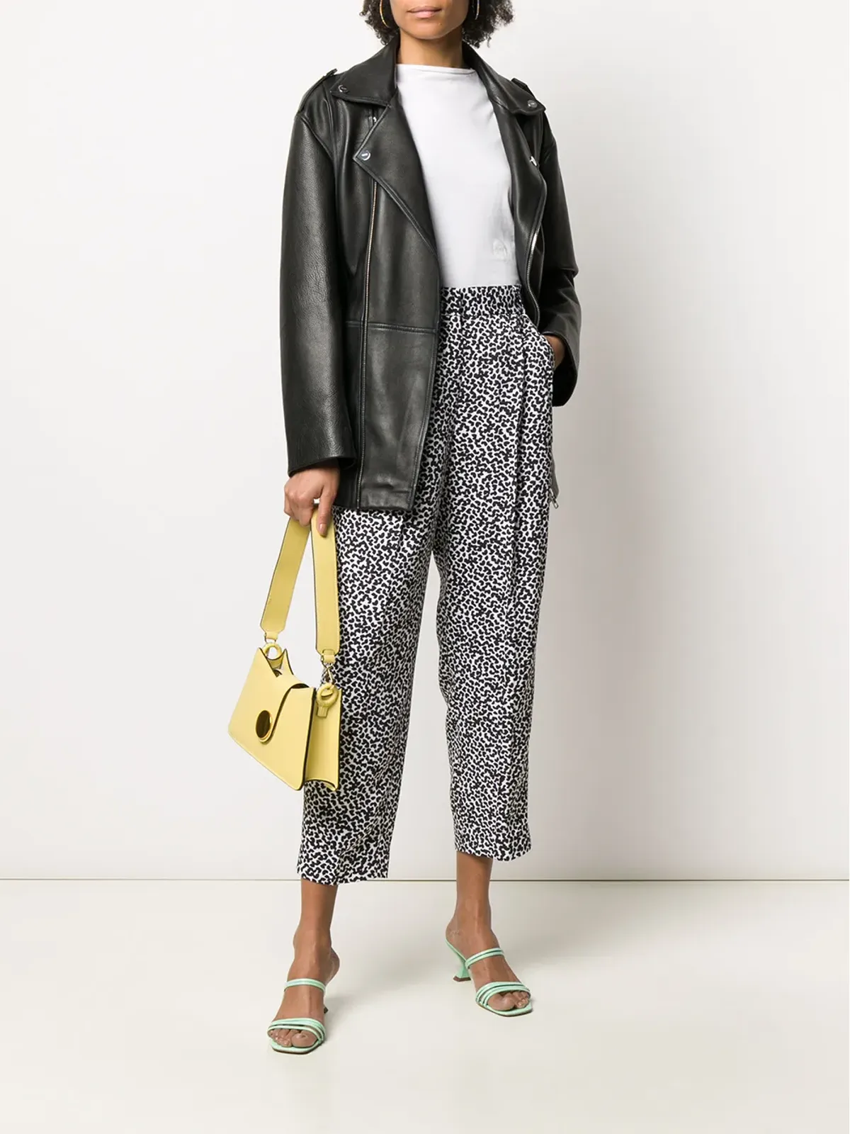 Michael Michael Kors ヒョウ柄ストレートパンツ - 画像2