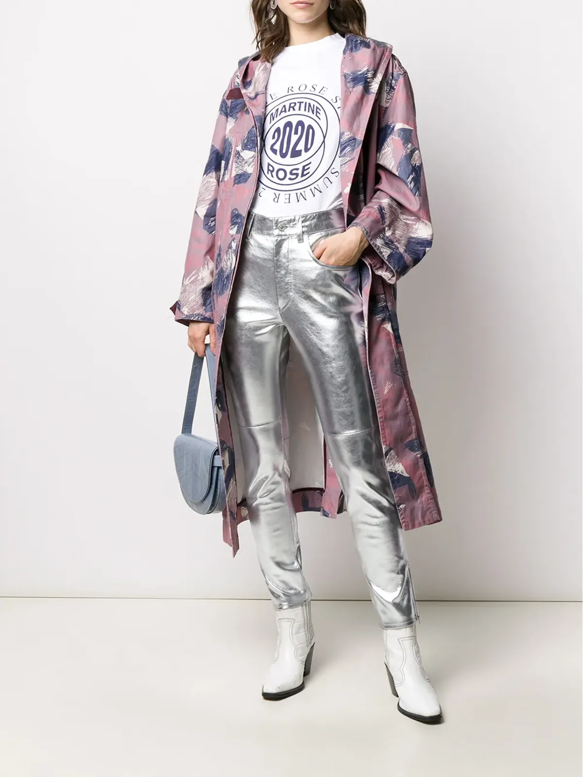 MARANT ÉTOILE Wayne クロップドスキニーパンツ - 画像2