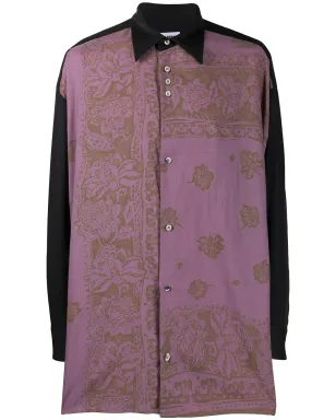 Magliano ルーズフィット花柄シャツ ブラック - サムネイル1