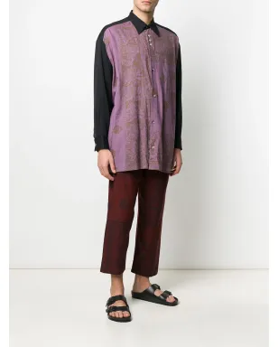 Magliano ルーズフィット花柄シャツ ブラック - サムネイル2