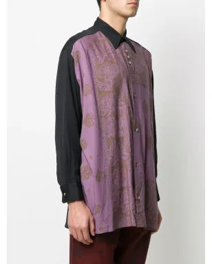 Magliano ルーズフィット花柄シャツ ブラック - サムネイル3