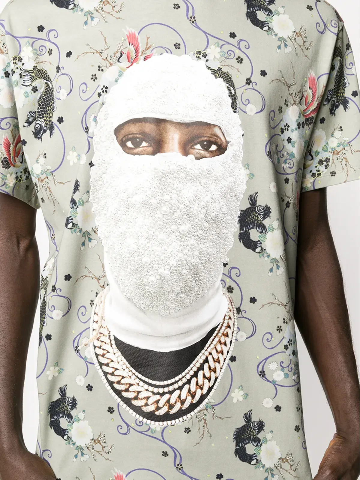 Ih Nom Uh Nit フェイスプリント Tシャツ - 画像5