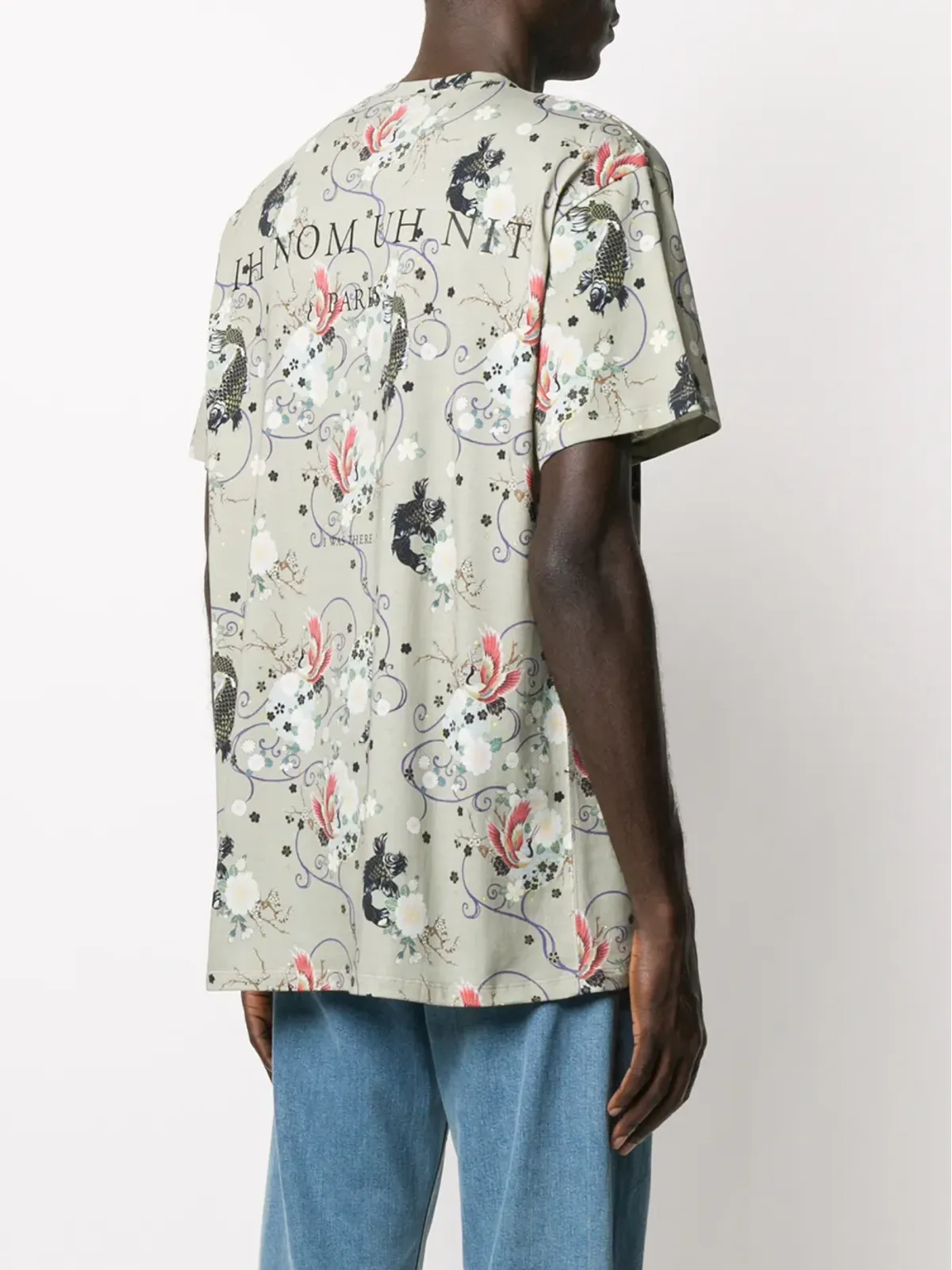 Ih Nom Uh Nit フェイスプリント Tシャツ - 画像4