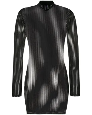 Maison Close ストライプ柄シアードレス - サムネイル1