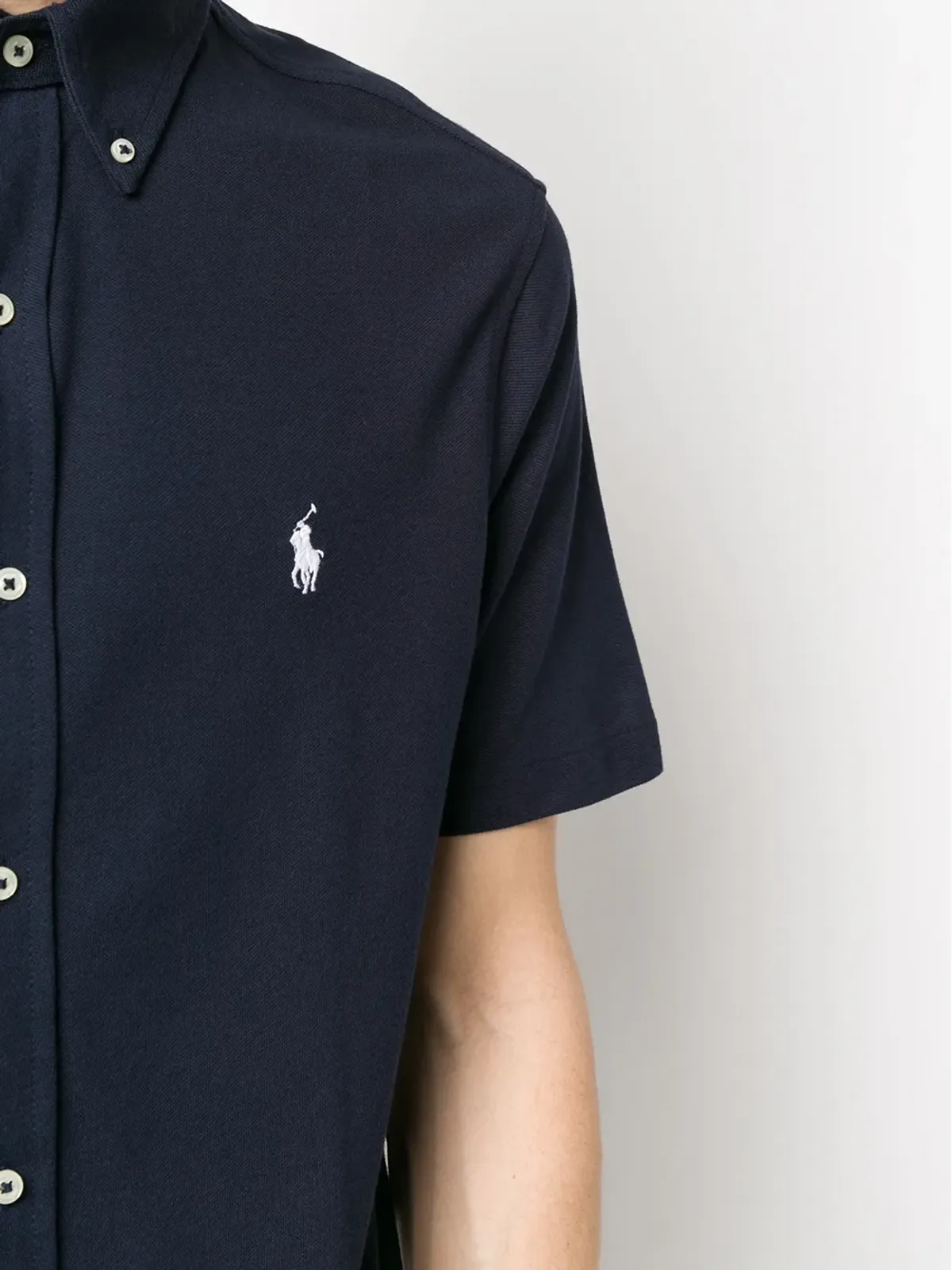 Polo Ralph Lauren ボタン付きポロシャツ - ブルー - 画像5