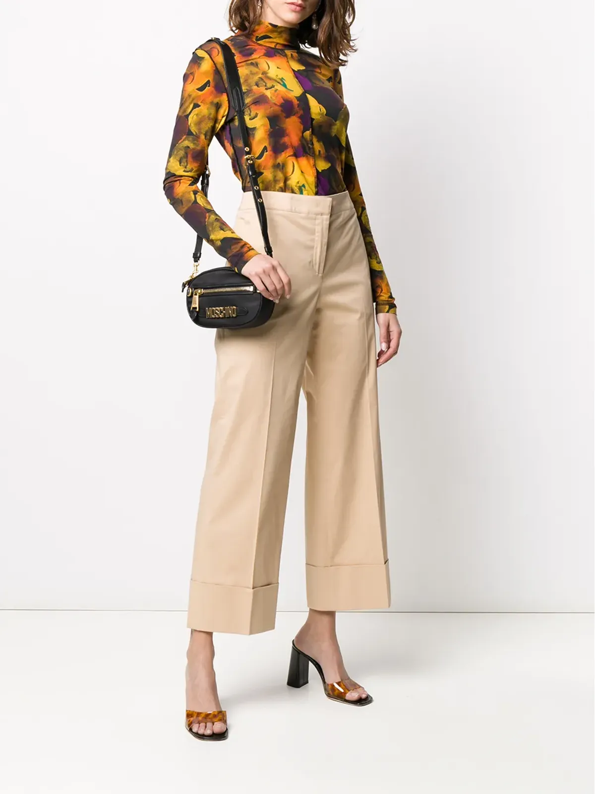 Boutique Moschino wide-leg trousers - Neutrals - 画像2
