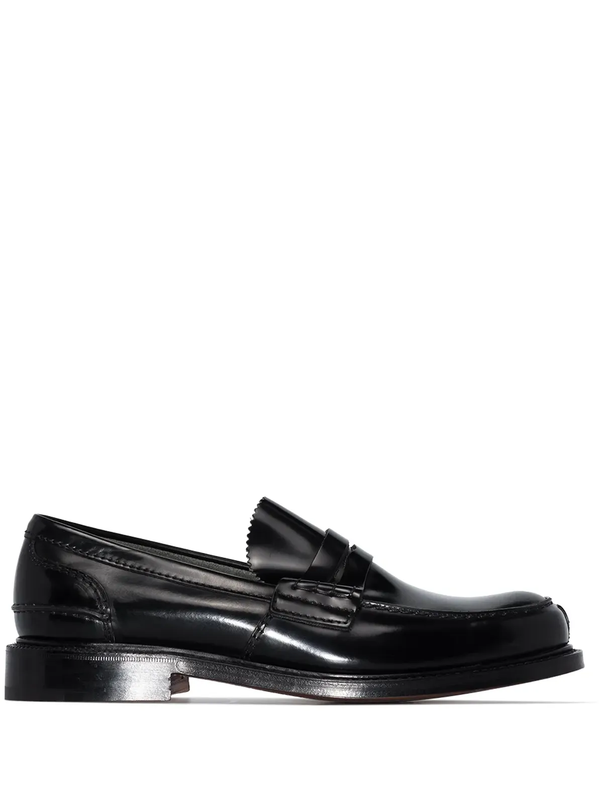 Church's Willenhall leather loafers - Black - 画像1