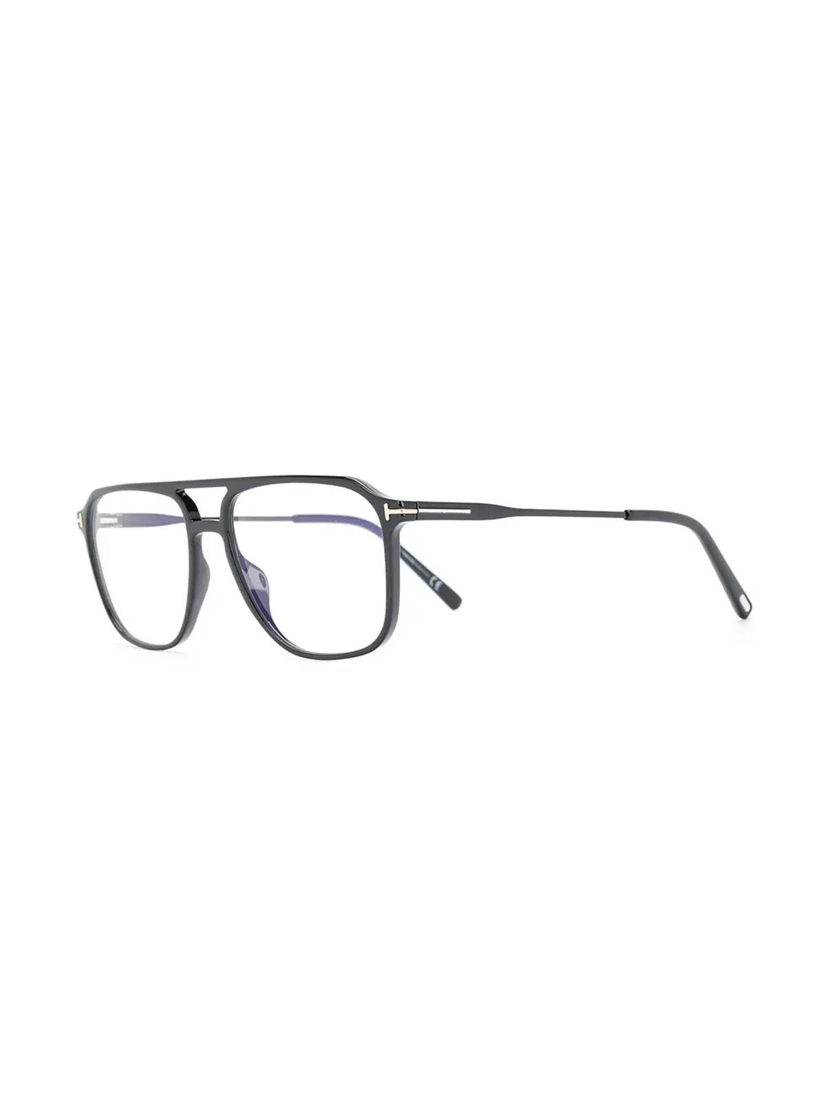 TOM FORD Eyewear パイロットフレーム眼鏡 - ブラック - 画像2