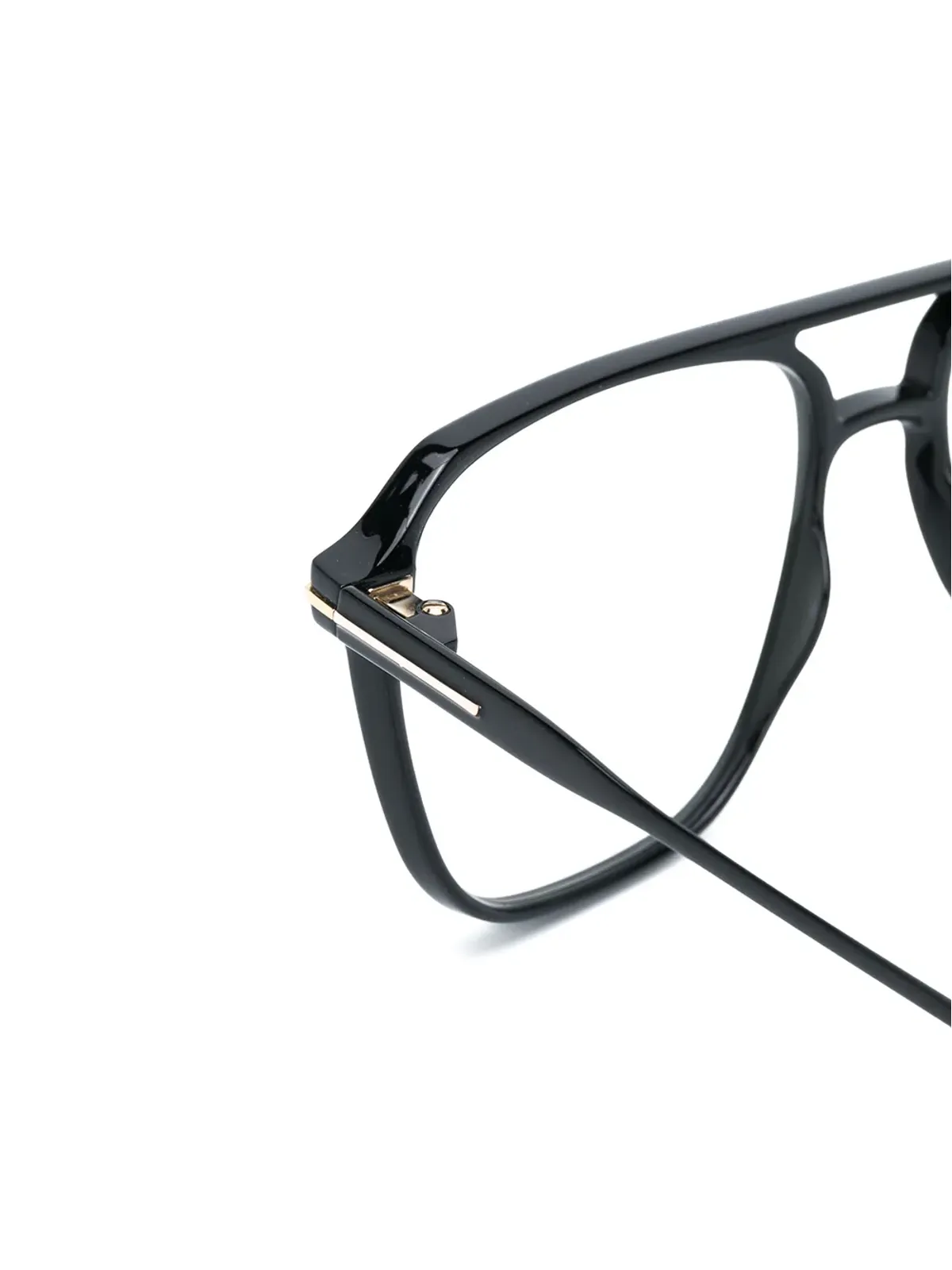 TOM FORD Eyewear パイロットフレーム眼鏡 - ブラック - 画像3