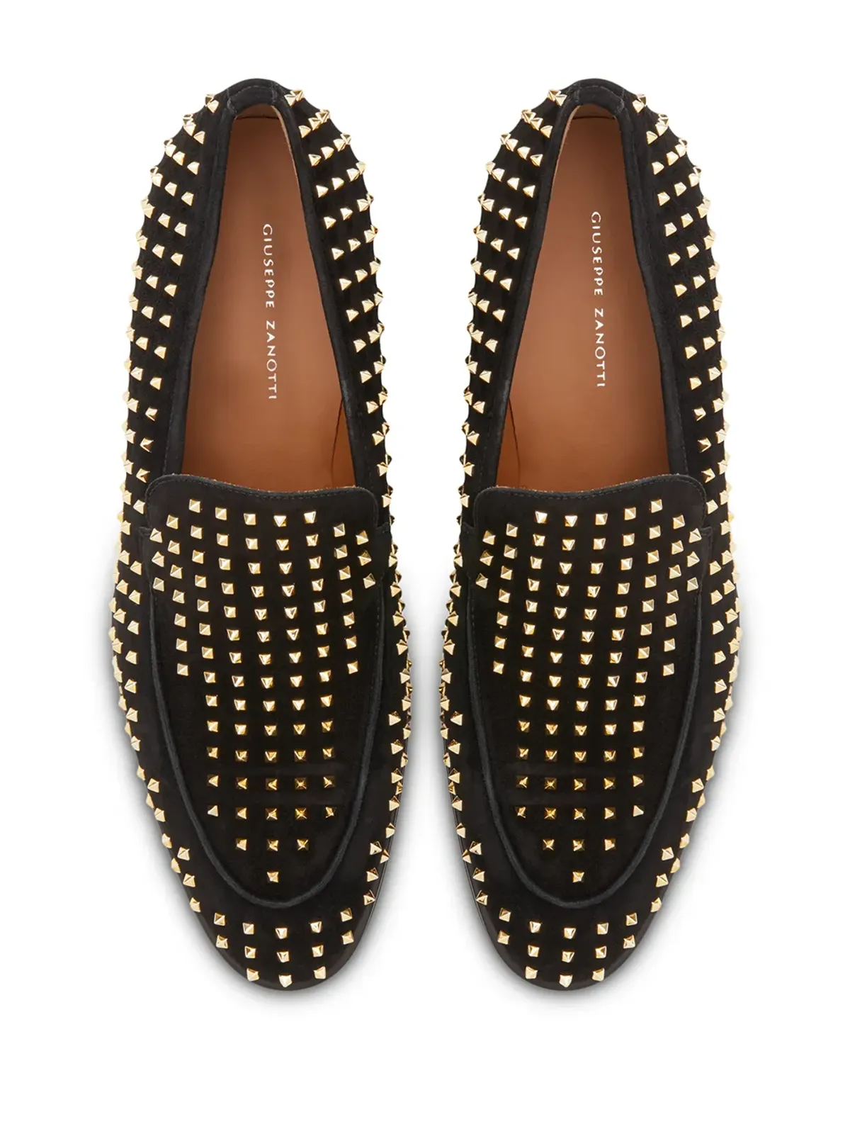 Giuseppe Zanotti スタッズ付きローファー - 画像4