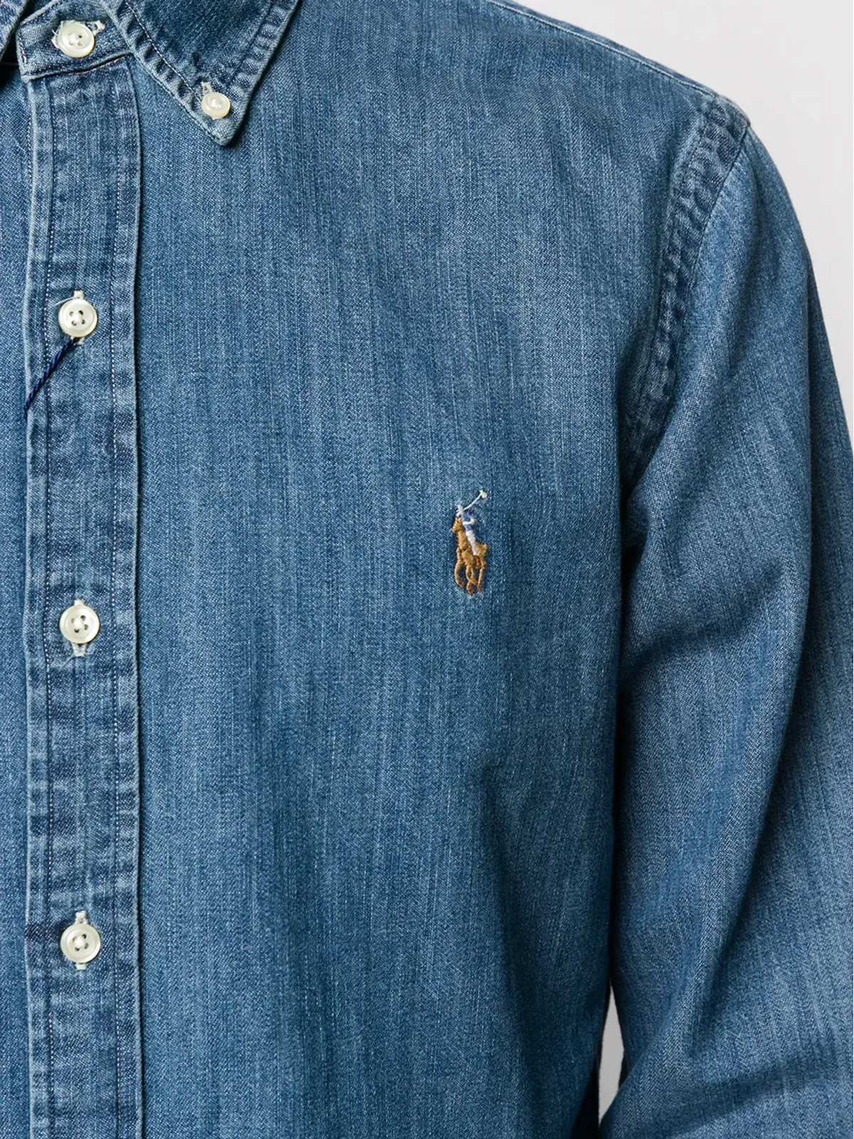 Polo Ralph Lauren ポロポニーシャツ ブルー - 画像5