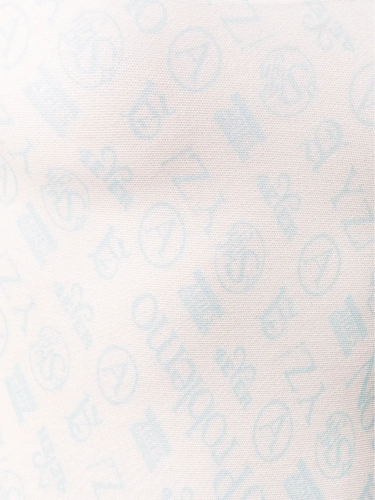Aries モノグラム長袖チュールトップ - 画像5