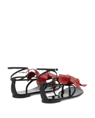 Giuseppe Zanotti 花モチーフアップリケサンダル - サムネイル3
