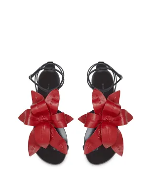 Giuseppe Zanotti 花モチーフアップリケサンダル - サムネイル4