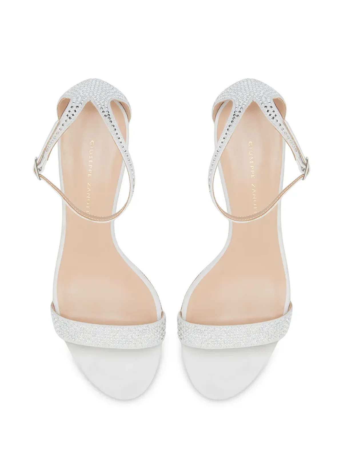 Giuseppe Zanotti オープントゥサンダル ホワイト - 画像4