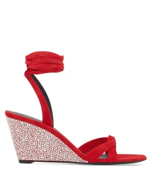 Giuseppe Zanotti マノラ・ストラス ウェッジサンダル - サムネイル1