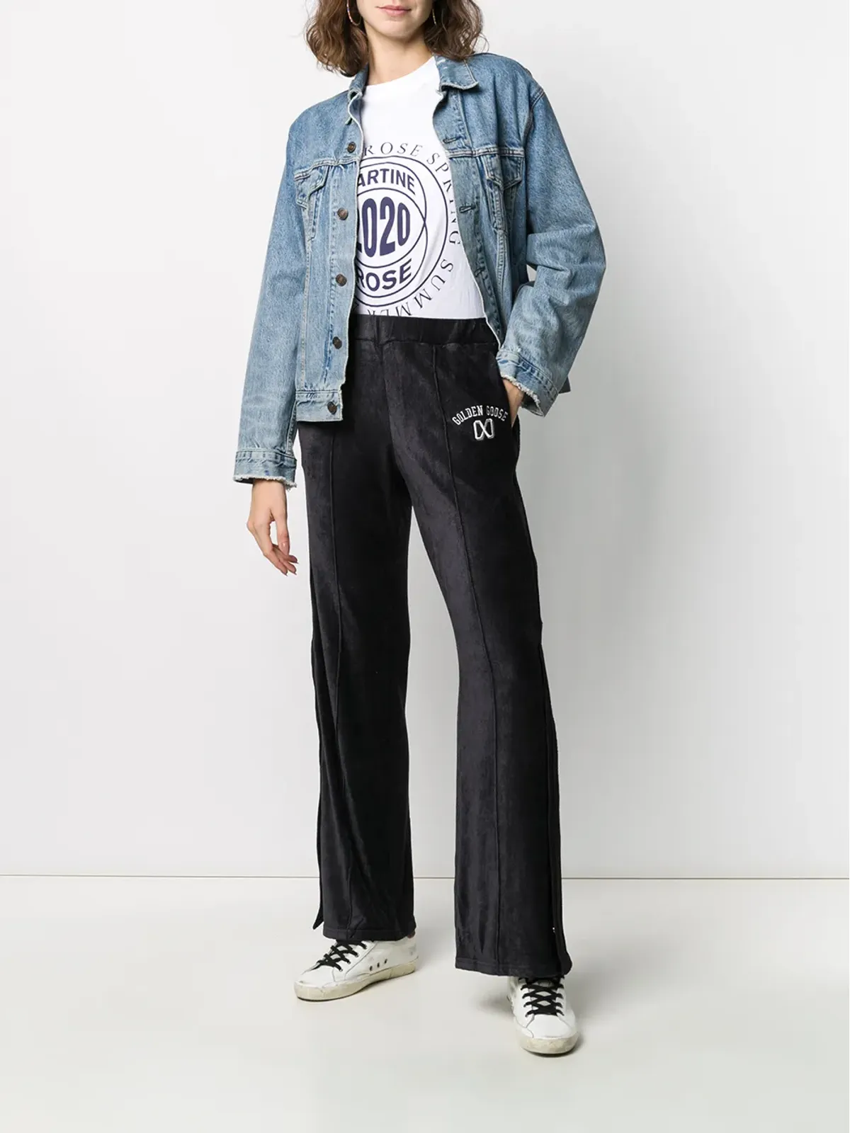 Golden Goose ケリー・ワイドレッグパンツ - 画像2