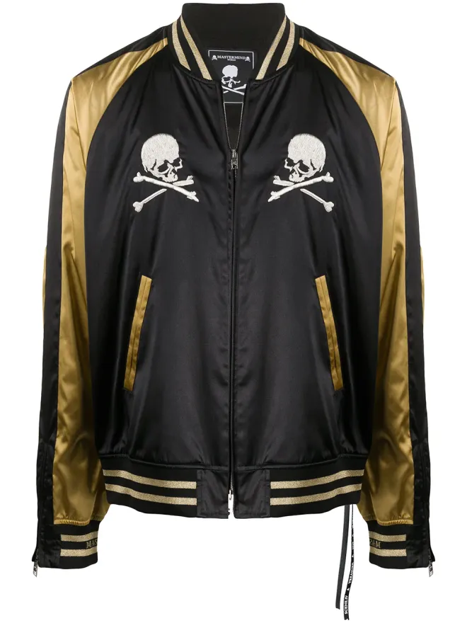 MASTERMIND WORLD Mastermind World スカルプリント ボンバージャケットの商品画像
