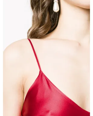 Gilda & Pearl Sophia slip silk dress - Red - サムネイル5