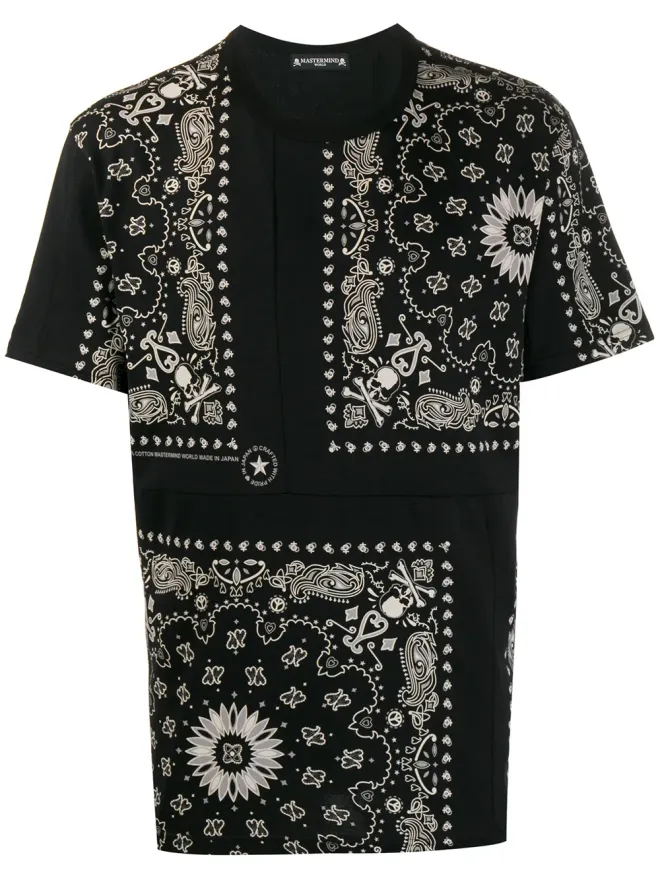 MASTERMIND WORLD Mastermind World ペイズリープリントTシャツの商品画像