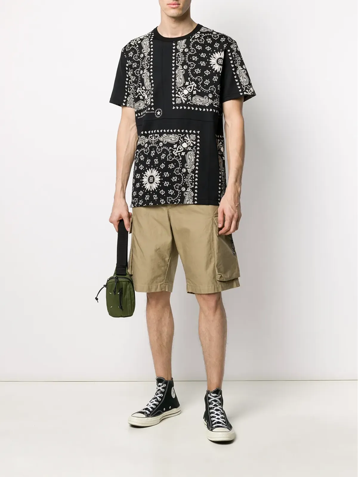 Mastermind World ペイズリープリントTシャツ - 画像2