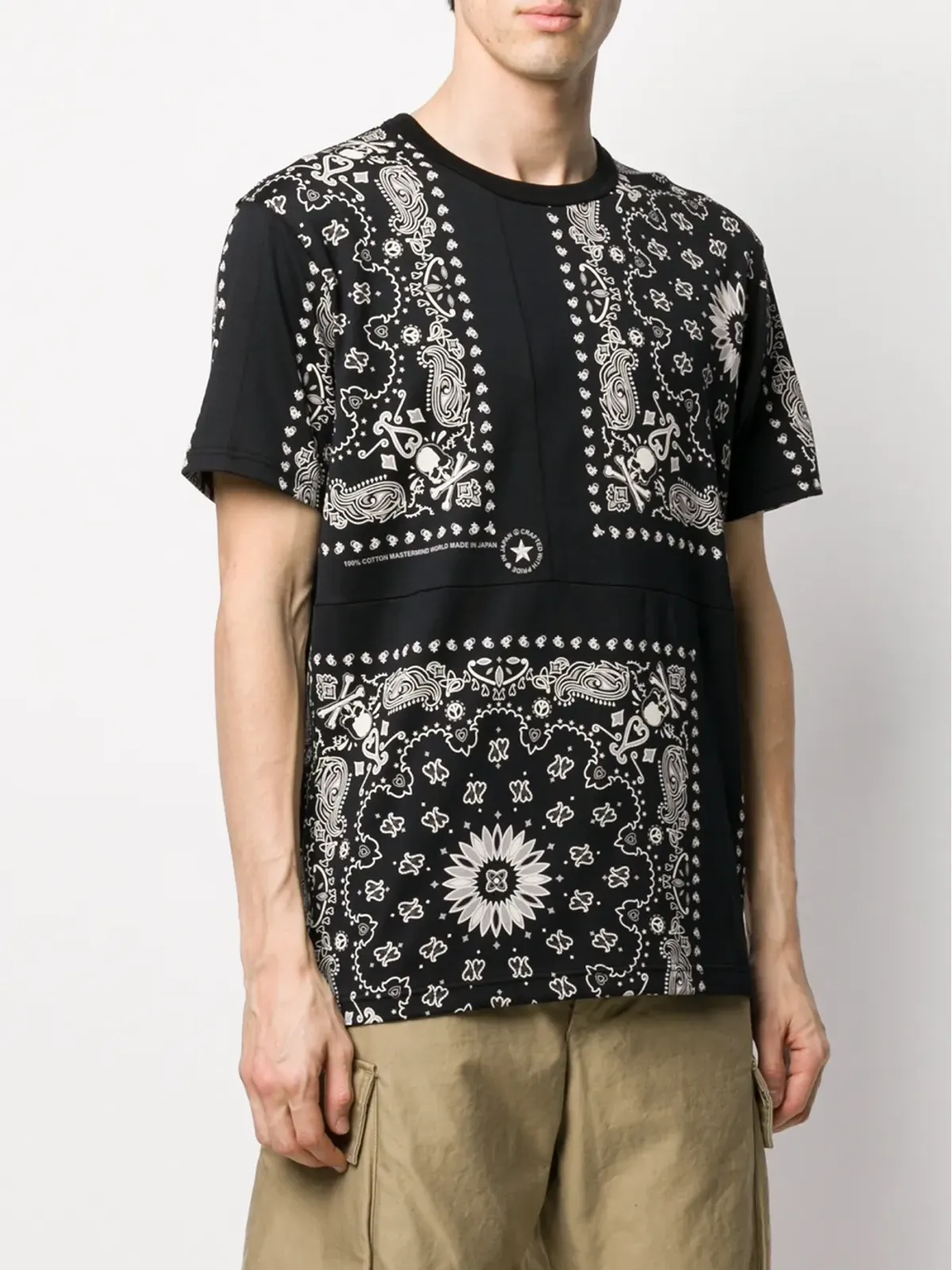 Mastermind World ペイズリープリントTシャツ - 画像3
