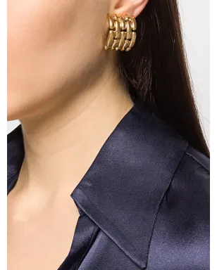 Givenchy Pre-Owned 1980年代 チェーンリンク イヤリング - サムネイル2