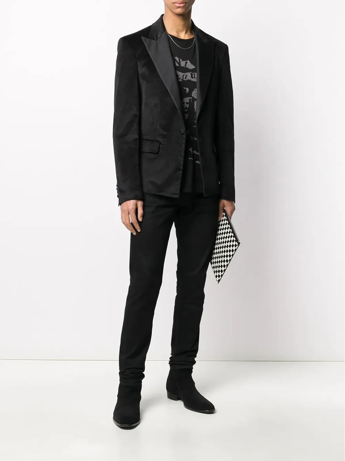 AMIRI フォーマルなシングルブレストブレザー - 画像2