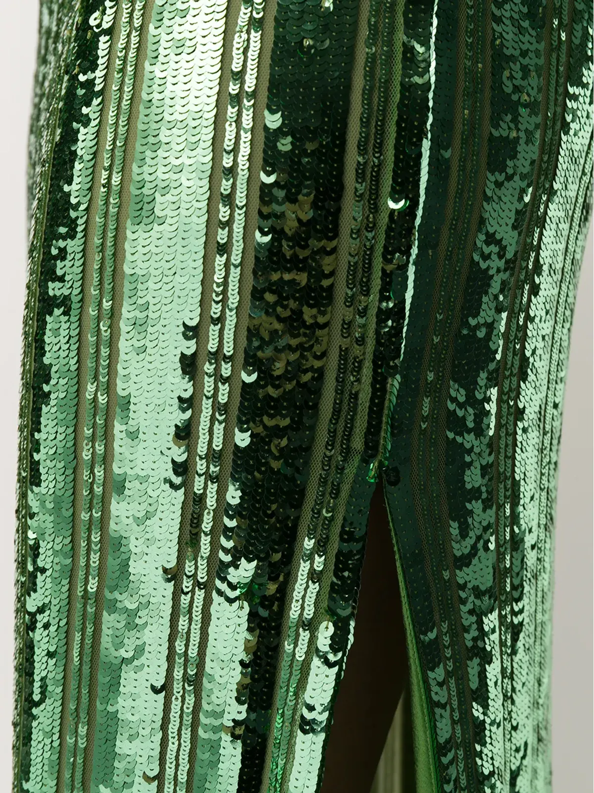 Galvan London スターゲイズ バンドゥドレス（グリーン） - 画像5