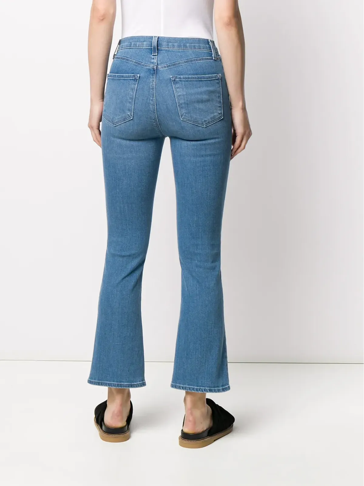 J Brand クロップドベルレッグジーンズ - 画像4