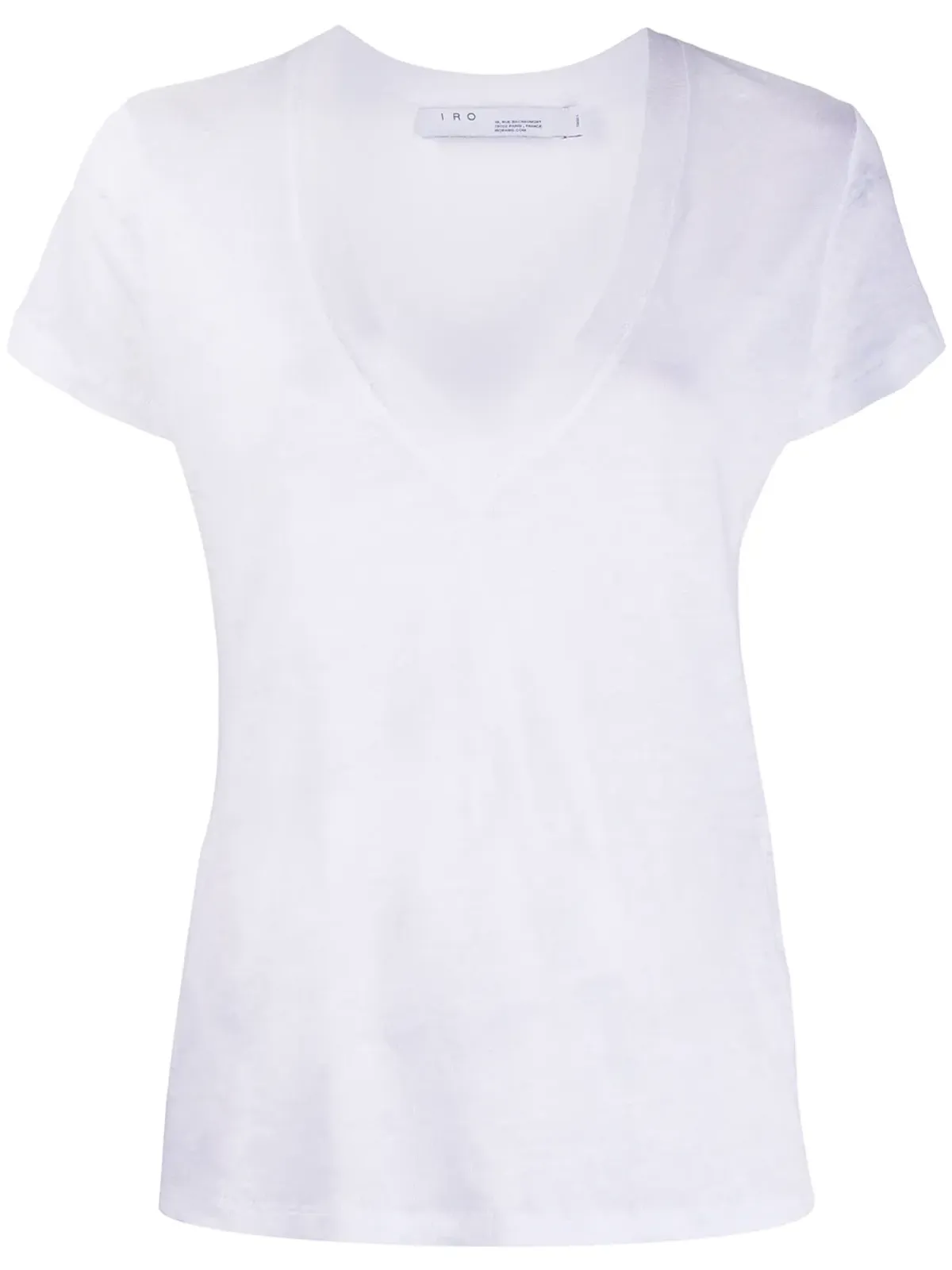 IRO バーンアウト Tシャツ - White - 画像1