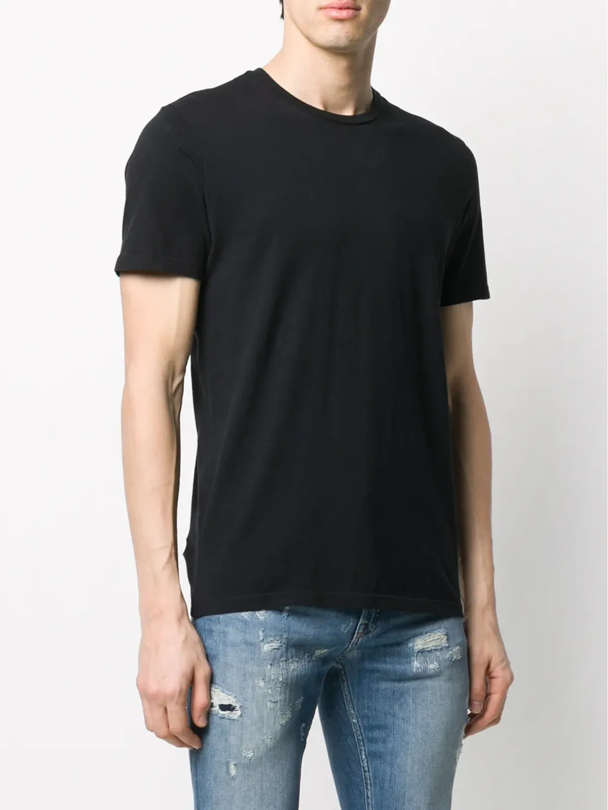 Majestic Filatures リラックスフィットTシャツ - ブラック - 画像3