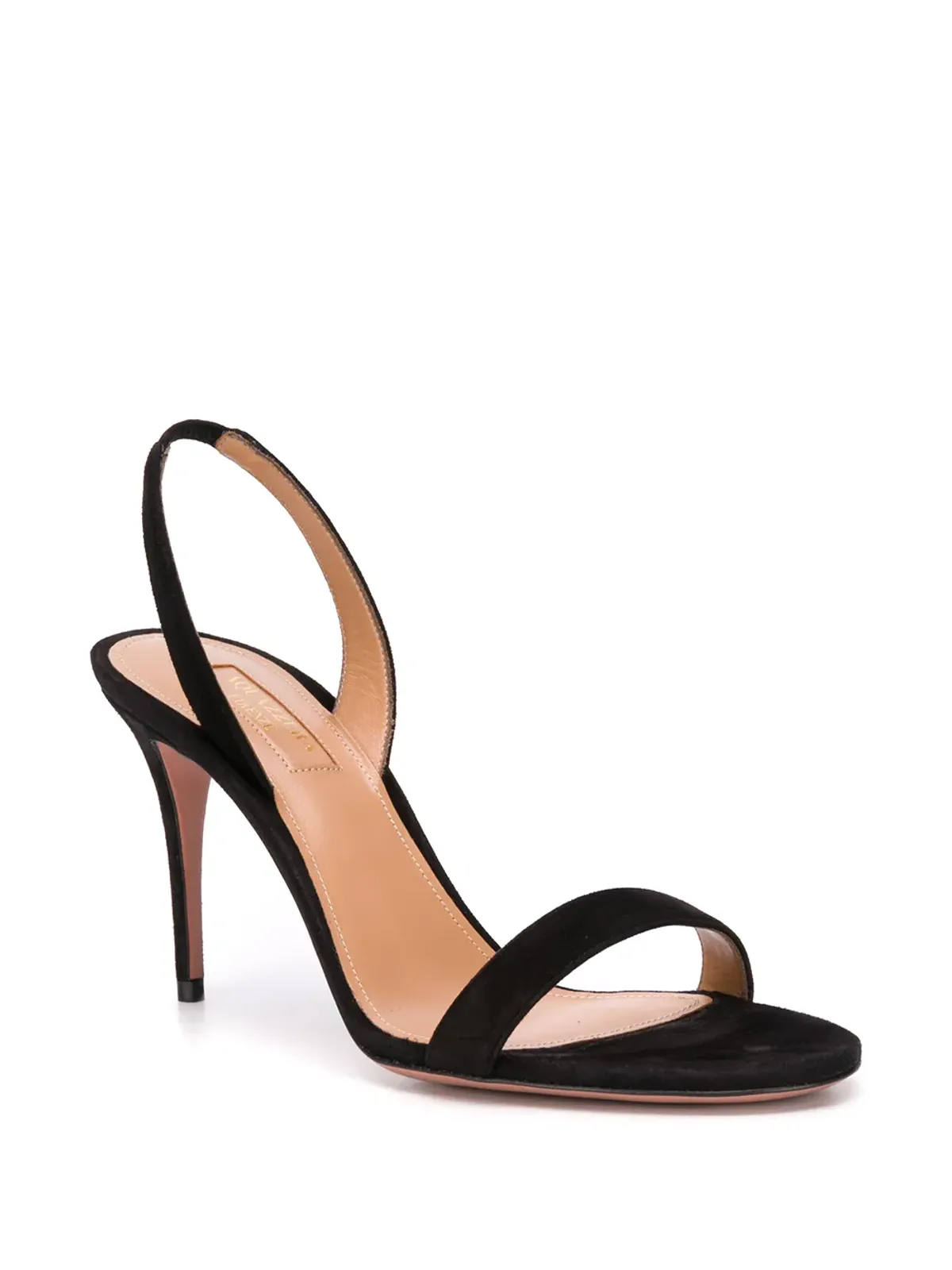 Aquazzura So Nude ミッドヒール サンダル - ブラック - 画像2