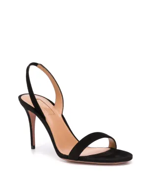 Aquazzura So Nude ミッドヒール サンダル - ブラック - サムネイル2