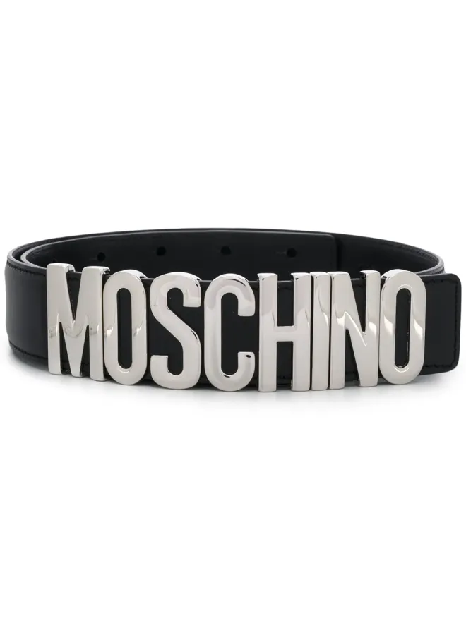 Moschino Moschino ロゴプレートベルトの商品画像