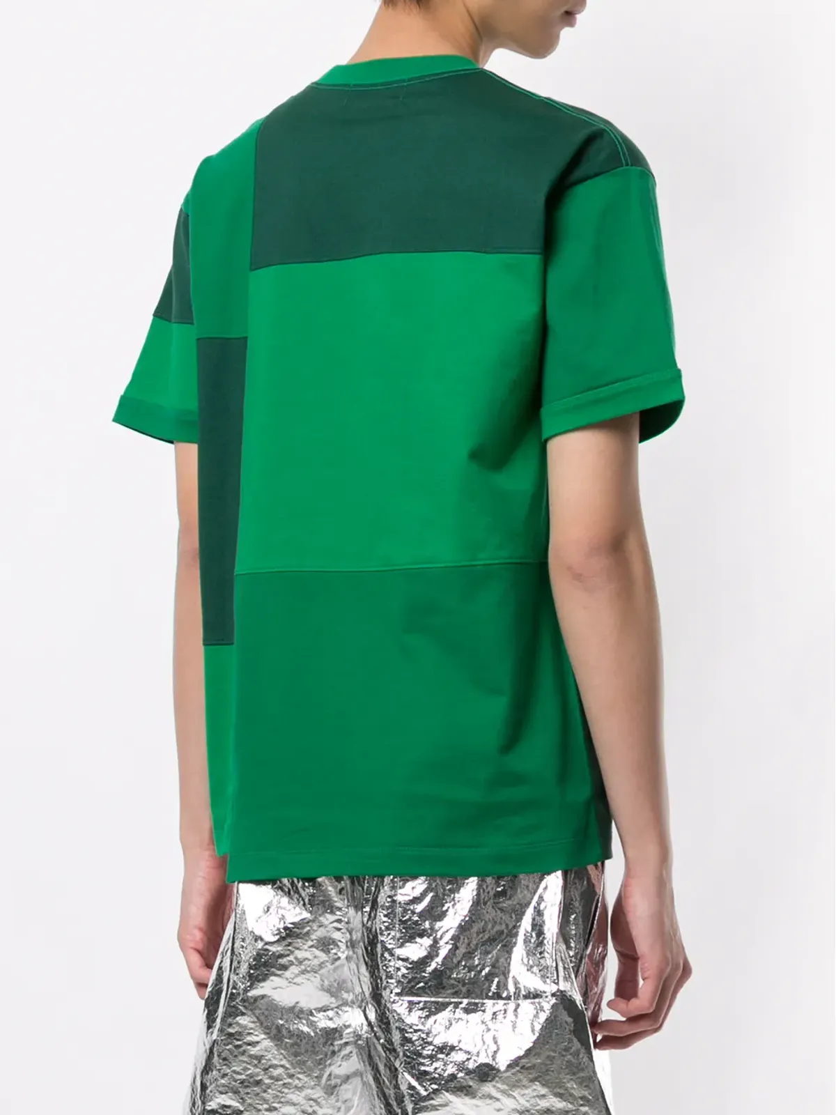 AMBUSH パッチワークショートスリーブTシャツ - グリーン - 画像4